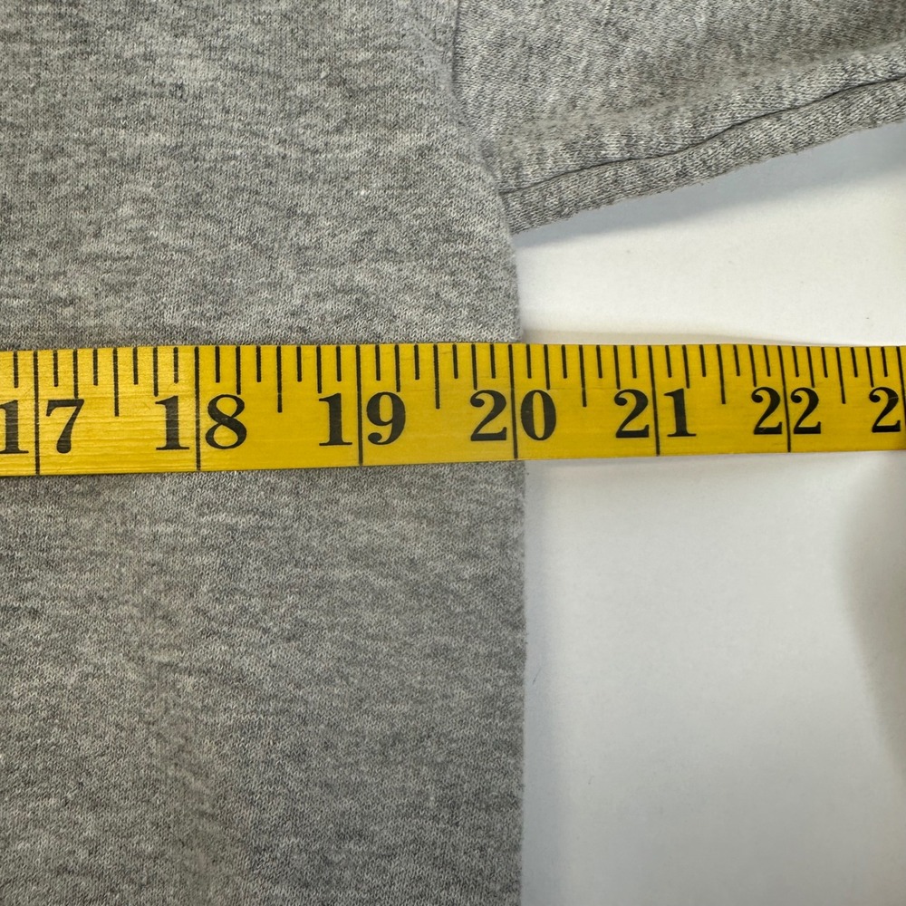Walt Disney World Mickey Mouse Gray Pullover Hoodie Sweatshirt M Double Sided - Picture 8 of 11